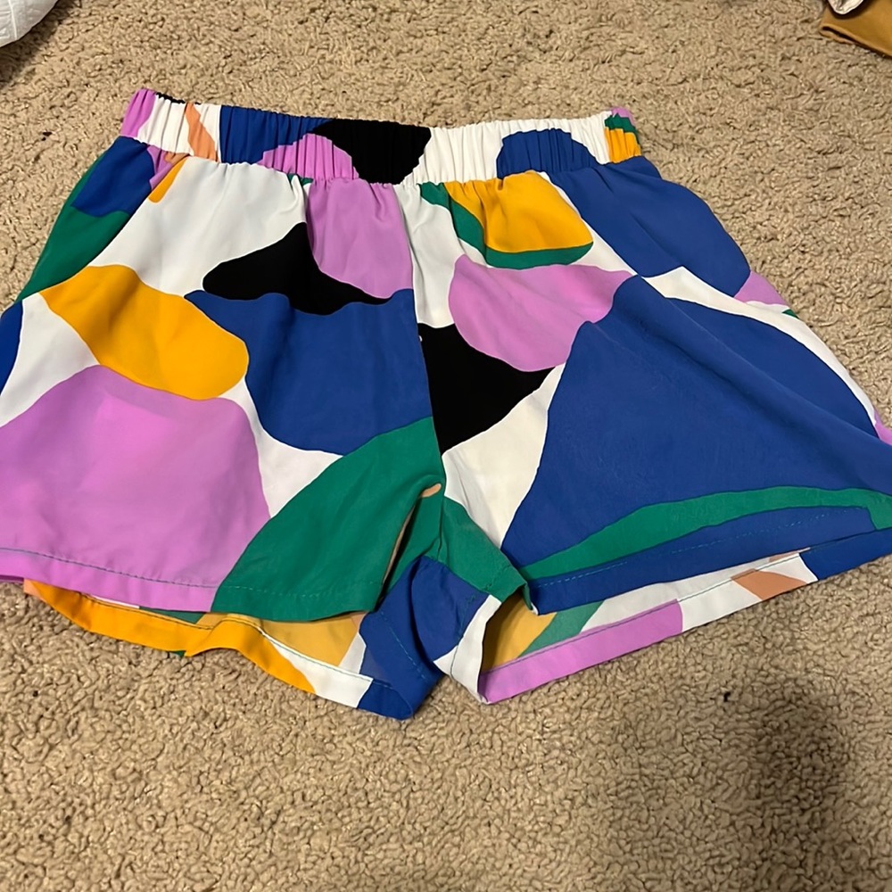 Womens colorful shorts